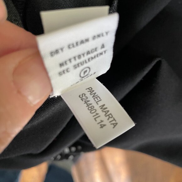 Diane Von Furstenberg DVF Panel Marta Black & White Pencil Skirt-Sz.2 - Picture 7 of 10